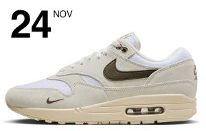 Nike Air Max 1 Sail/Vintage Coral-Mars Stone - AH8145-104